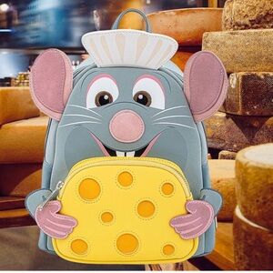 Gray and Yellow Mouse Backpack